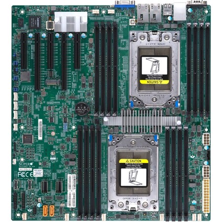 Supermicro E-Atx - Dual Amd Epyc 7000-Series Processors - Socket Sp3 - Ddr4 MBD-H11DSI-NT-B